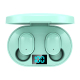 Écouteurs Bluetooth Sans Fil Avec Écran LED et Annulation de Bruit Couleur Verte - www.yonis-shop.com