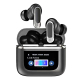 Écouteurs Bluetooth Sans Fil Avec Réduction De Bruit Active Écran Tactile Couleur Or Son Immersif Haute Qualité