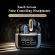 Écouteurs Bluetooth Sans Fil Avec Réduction De Bruit Active Écran Tactile Couleur Or Son Immersif Haute Qualité - www.yonis-s...