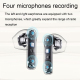 Ecouteurs Bluetooth Sans Fil Autonomie Longue Réduction De Bruit ENC Haute Fidélité Synchronisation Audio Vidéo - www.yonis-s...