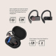 Ecouteurs Bluetooth Sans Fil Avec Contrôle Vocal Et Longue Autonomie Résistants À L'eau Pour Une Expérience Audio Inégalée - ...