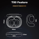 Écouteurs Bluetooth Sport Sans Fil Conduction Air Étanches Longue Autonomie Confortables - www.yonis-shop.com