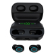 Ecouteurs Bluetooth Sans Fil Avec Boîtier De Charge Magnétique Et Écran LED Triple Affichage - www.yonis-shop.com