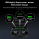 Ecouteurs Bluetooth Sans Fil Avec Boîtier De Charge Magnétique Et Écran LED Triple Affichage - www.yonis-shop.com