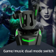 Ecouteurs Bluetooth TWS Avec Lumière Respirante Et Boîtier De Charge Pour Jeu Et Musique - www.yonis-shop.com