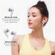 Ecouteurs Bluetooth Binauraux Stéréo Sport Blanc Version 5.0 Autonomie 3 Heures - www.yonis-shop.com