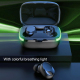 Écouteurs Bluetooth Sans Fil Sport et Gaming Avec Son Dolby Étanchéité IPX4 et Affichage LED - www.yonis-shop.com