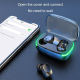 Écouteurs Bluetooth Sans Fil Sport et Gaming Avec Son Dolby Étanchéité IPX4 et Affichage LED - www.yonis-shop.com
