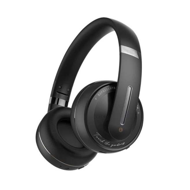 Casque Audio Sans Fil Bluetooth 5.1 Avec Microphone Réduction de Bruit Active et Design Pliable Pour Un Confort Optimal et Un...