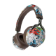 Casque Audio Bluetooth Sans Fil Couleur Éblouissante Pour Sport Et Loisirs Avec Micro Et Fonction Radio