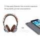 Casque Audio Bluetooth Sans Fil Couleur Éblouissante Pour Sport Et Loisirs Avec Micro Et Fonction Radio - www.yonis-shop.com