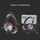 Casque Audio Bluetooth Sans Fil Couleur Éblouissante Pour Sport Et Loisirs Avec Micro Et Fonction Radio - www.yonis-shop.com