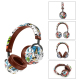 Casque Audio Bluetooth Sans Fil Couleur Éblouissante Pour Sport Et Loisirs Avec Micro Et Fonction Radio - www.yonis-shop.com
