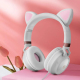 Casque Audio Avec Oreilles De Chat Rose Son Stéréo Immersif Et Microphone Intégré - www.yonis-shop.com