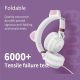 Casque Audio Avec Oreilles De Chat Rose Son Stéréo Immersif Et Microphone Intégré - www.yonis-shop.com
