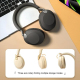 Casque Audio Bluetooth 5.1 Sans Fil Pliable Réduction De Bruit Autonomie Longue Durée Micro Rotatif - www.yonis-shop.com