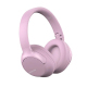 Casque Audio Sans Fil 3 en 1 Réduction de Bruit Bluetooth 5.1 Supporte Carte TF et Jack 3.5mm Bleu Clair