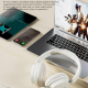 Casque Audio Sans Fil Pliable Haute Définition Réduction De Bruit Pour Gaming Avec Micro Bluetooth 5.3 20 Heures D'Autonomie ...