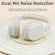 Casque Audio Sans Fil Pliable Haute Définition Réduction De Bruit Pour Gaming Avec Micro Bluetooth 5.3 20 Heures D'Autonomie ...