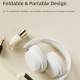 Casque Audio Sans Fil Pliable Haute Définition Réduction De Bruit Pour Gaming Avec Micro Bluetooth 5.3 20 Heures D'Autonomie ...