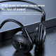 Casque Audio Bluetooth 5.0 Conduction Osseuse Réduction de Bruit Micro Détachable Étanche IPX5 - www.yonis-shop.com