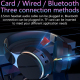 Casque Audio Bluetooth Sans Fil Avec Micro Rouge Autonomie 11 Heures Pour Jeux Et Sport - www.yonis-shop.com
