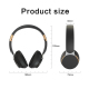 Casque Audio Bluetooth Sans Fil Avec Micro Rouge Autonomie 11 Heures Pour Jeux Et Sport - www.yonis-shop.com