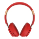 Casque Audio Bluetooth Sans Fil Avec Micro Rouge Autonomie 11 Heures Pour Jeux Et Sport - www.yonis-shop.com