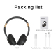 Casque Audio Bluetooth Sans Fil Avec Micro Rouge Autonomie 11 Heures Pour Jeux Et Sport - www.yonis-shop.com