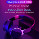 Casque Audio Bluetooth Sans Fil Avec Micro Rouge Autonomie 11 Heures Pour Jeux Et Sport - www.yonis-shop.com