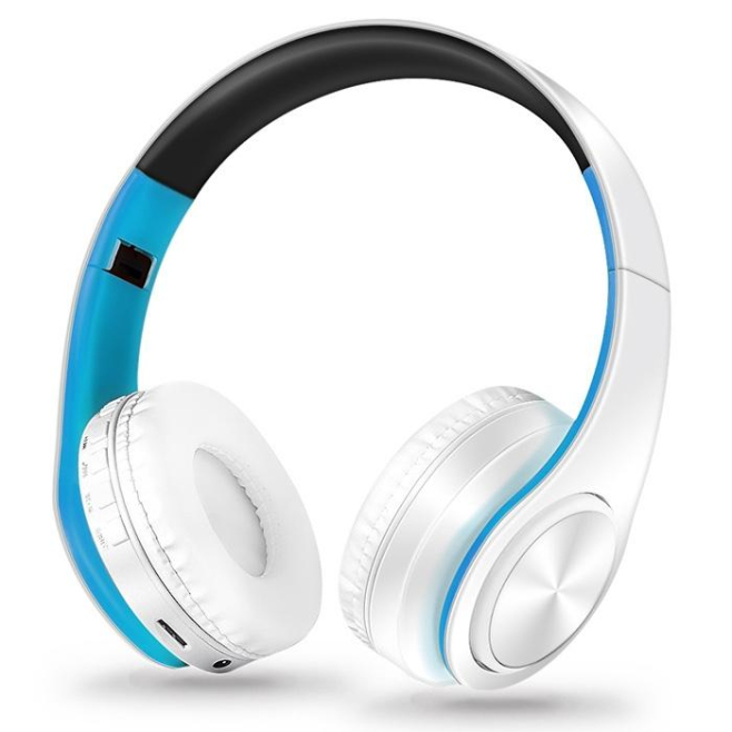 Casque Audio Sans Fil Pliable Sport Stéréo Bluetooth Avec Support Carte TF Couleur Verte - www.yonis-shop.com
