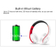 Casque Audio Sans Fil Pliable Sport Stéréo Bluetooth Avec Support Carte TF Couleur Verte - www.yonis-shop.com