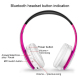 Casque Audio Sans Fil Pliable Sport Stéréo Bluetooth Avec Support Carte TF Couleur Verte - www.yonis-shop.com