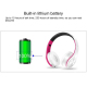 Casque Audio Sans Fil Pliable Sport Stéréo Bluetooth Avec Support Carte TF Couleur Verte - www.yonis-shop.com