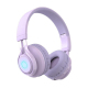 Casque Audio Enfant Sans Fil Bluetooth 5.0 Avec Microphone Lumières LED Et Mode Volume Limité - www.yonis-shop.com