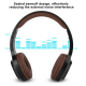 Casque Audio Sans Fil Bluetooth 5.0 Pliable Avec Microphone Et Réduction De Bruit Pour Un Confort Optimal - www.yonis-shop.com