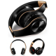 Casque Audio Bluetooth Sans Fil HIFI Stéréo Sport Blanc Bleu Polyvalent Avec Microphone Haute Sensibilité Et Fonction Filaire...