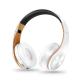 Casque Audio Bluetooth Sans Fil HIFI Stéréo Sport Blanc Bleu Polyvalent Avec Microphone Haute Sensibilité Et Fonction Filaire...
