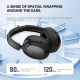 Casque Audio Sans Fil ANC Réduction De Bruit Pour Gaming Haute Autonomie Confort Optimal Bluetooth 5.3 - www.yonis-shop.com