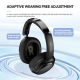 Casque Audio Sans Fil ANC Réduction De Bruit Pour Gaming Haute Autonomie Confort Optimal Bluetooth 5.3 - www.yonis-shop.com