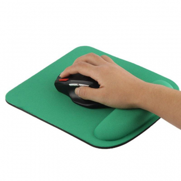 Tapis De Souris Grand Format Avec Repose-poignet En Gel – Couleur Violet Mat – Anti-dérapant – Confort Bureau Ou Maison - 4