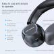 Casque Audio Bluetooth 5.0 Sans Fil Stéréo Avec Arceau Rétractable Autonomie 100h - www.yonis-shop.com