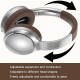 Casque Audio Bluetooth Rétro Sans Fil Léger Avec Coussinets Confortables Et Autonomie 15h - www.yonis-shop.com