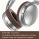 Casque Audio Bluetooth Rétro Sans Fil Léger Avec Coussinets Confortables Et Autonomie 15h - www.yonis-shop.com