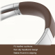 Casque Audio Bluetooth Rétro Sans Fil Léger Avec Coussinets Confortables Et Autonomie 15h - www.yonis-shop.com