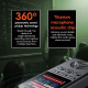 Dictaphone Écran Couleur HD Réduction de Bruit Enregistrement Vocal Haute Qualité 360 Degrés Panoramique - www.yonis-shop.com