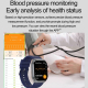 Montre Connectée Santé Avec ECG Suivi Cardiaque Oxygène Sanguin IP68 Et Appels Bluetooth - www.yonis-shop.com
