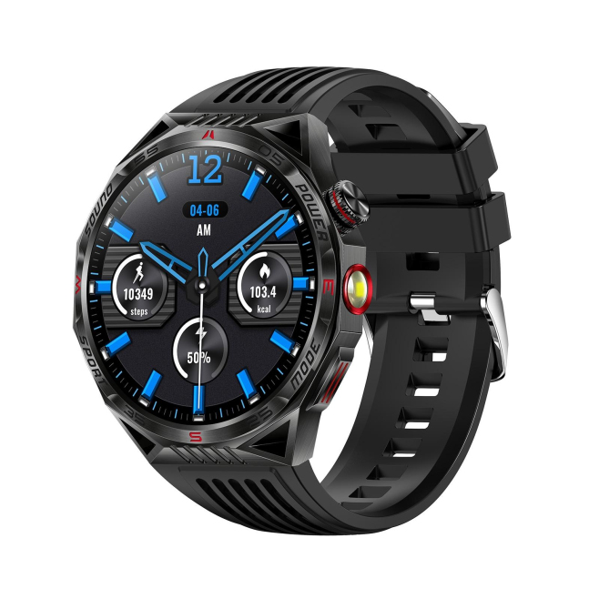 Montre Connectée Étanche IP68 1.85 Pouces avec Bracelet Silicone et Surveillance du Sommeil - www.yonis-shop.com