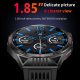 Montre Connectée Étanche IP68 1.85 Pouces avec Bracelet Silicone et Surveillance du Sommeil - www.yonis-shop.com