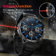 Montre Connectée Étanche IP68 1.85 Pouces avec Bracelet Silicone et Surveillance du Sommeil - www.yonis-shop.com